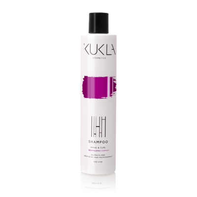 KUKLA COSMETICS, šampūnas banguotiems ir garbanotiems plaukams, 300 ml paveikslėlis