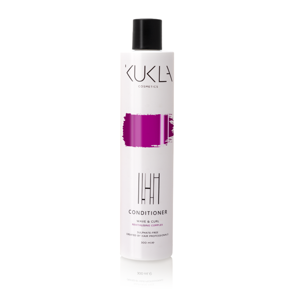KUKLA COSMETICS, kondicionierius banguotiems ir garbanotiems plaukams, 300 ml paveikslėlis KUKLA COSMETICS, kondicionierius banguotiems ir garbanotiems plaukams, 300 ml paveikslėlis