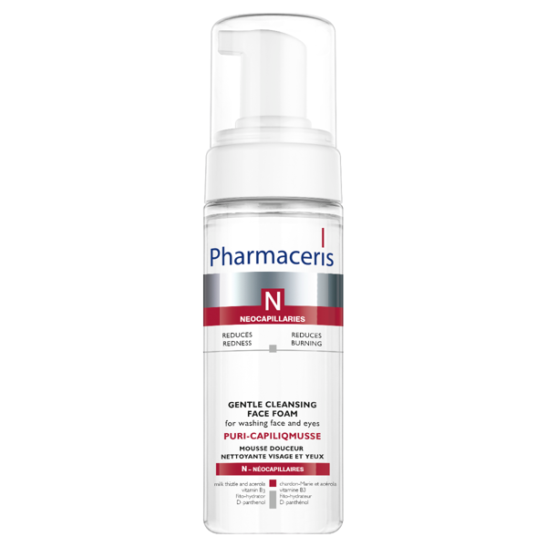 PHARMACERIS N, PURI-CAPILIQMUSSE prausimosi putos, 150ml paveikslėlis PHARMACERIS N, PURI-CAPILIQMUSSE prausimosi putos, 150ml paveikslėlis