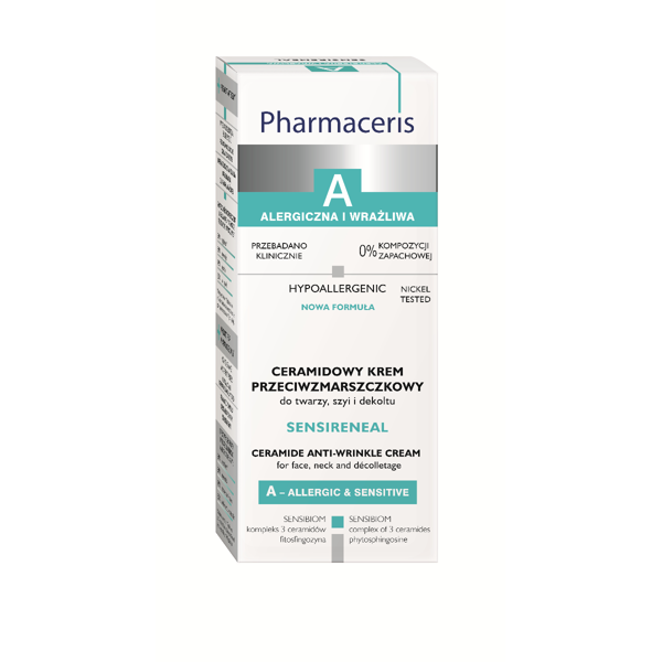 PHARMACERIS A, SENSIRENEAL kremas su keramidais brandžiai odai, 30ml paveikslėlis PHARMACERIS A, SENSIRENEAL kremas su keramidais brandžiai odai, 30ml paveikslėlis