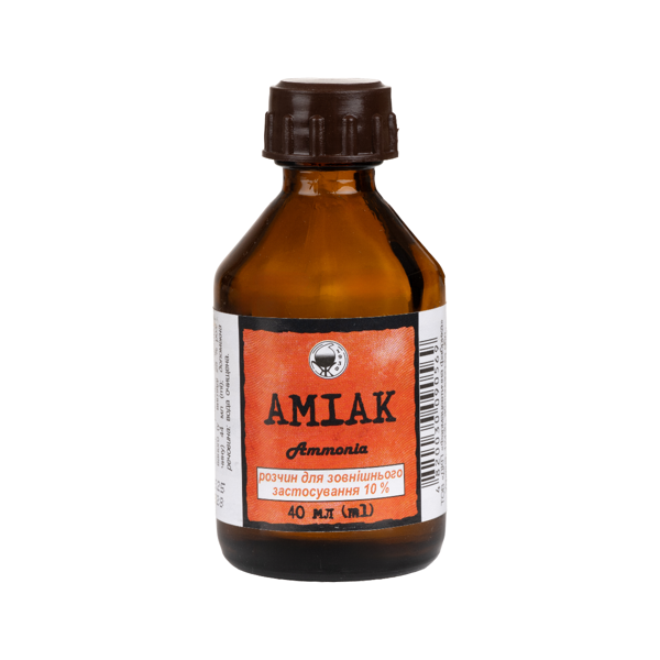 Amoniako 10 % tirpalas, 40 ml paveikslėlis