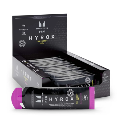 Myprotein PRO Hyrox The Energy, energetinis gelis 20 x 60ml Juodųjų serbentų skonio