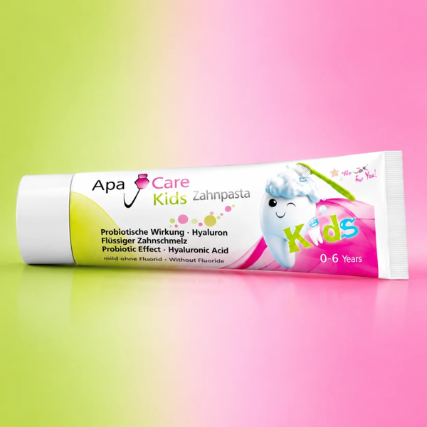 APACARE KIDS vaikiška dantų pasta, 50 ml paveikslėlis APACARE KIDS vaikiška dantų pasta, 50 ml paveikslėlis