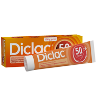 DICLAC, 5 %, gelis, 100 g paveikslėlis DICLAC, 5 %, gelis, 100 g paveikslėlis