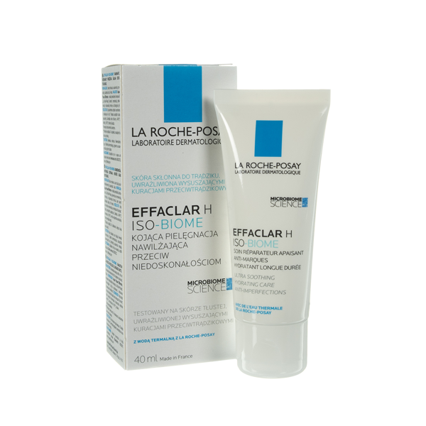 LA ROCHE-POSAY EFFACLAR H ISO-BIOME kremas, 40 ml paveikslėlis LA ROCHE-POSAY EFFACLAR H ISO-BIOME kremas, 40 ml paveikslėlis