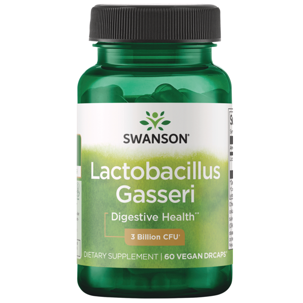 SWANSON LACTOBACILLUS GASSERI, 60 kapsulių paveikslėlis