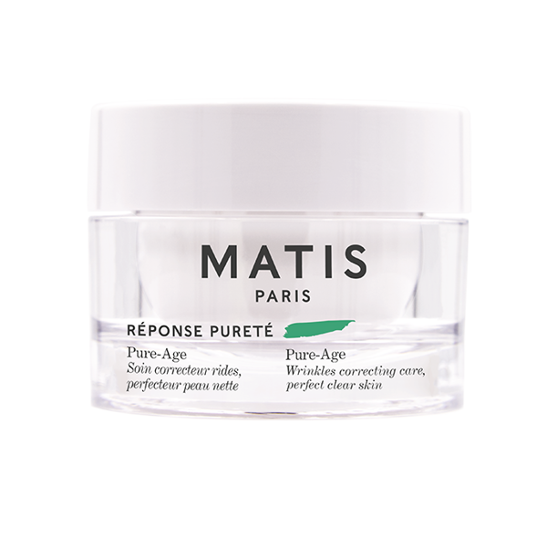 MATIS, PURE-AGE, matiškumą suteikiantis veido kremas, padedantis mažinti raukšlių matomumą MATIS, PURE-AGE, matiškumą suteikiantis veido kremas, padedantis mažinti raukšlių matomumą