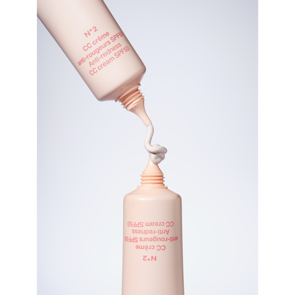 PAYOT, CRÈME N°2  ANTI-REDNESS CC, tonuojantis raustančios odos kremas SPF50, 40 ml
