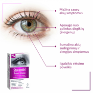 STARAZOLIN Protect Ectoine, akių lašai, 10 ml paveikslėlis STARAZOLIN Protect Ectoine, akių lašai, 10 ml paveikslėlis