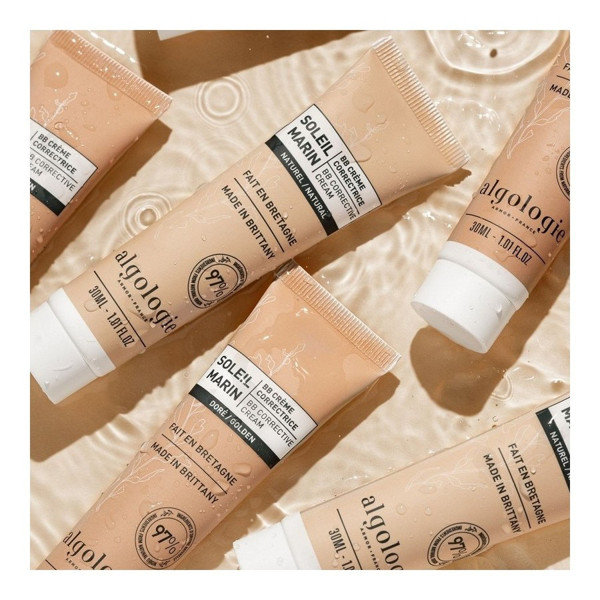 ALGOLOGIE, BB NATURAL, koreguojamasis veido kremas, 30 ml