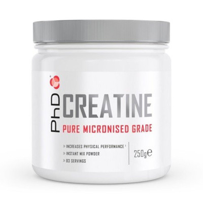 Kreatinas PhD Micronised Creatine milteliai 250g