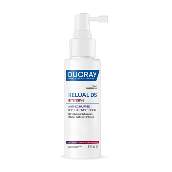 DUCRAY KELUAL DS INTENSIVE SPRAY purškalas nuo pleiskanų, 100ml paveikslėlis DUCRAY KELUAL DS INTENSIVE SPRAY purškalas nuo pleiskanų, 100ml paveikslėlis