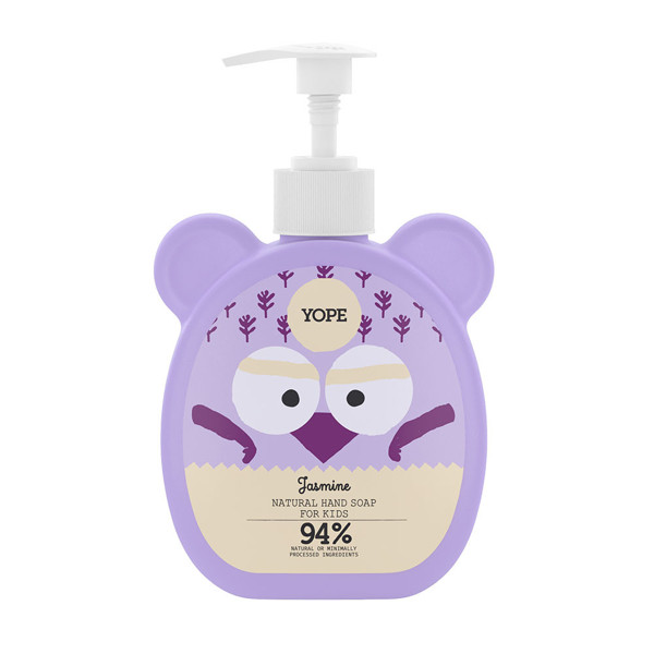 YOPE Natūralus rankų muilas vaikams "Jazminas", 400ml. YOPE Natūralus rankų muilas vaikams "Jazminas", 400ml.