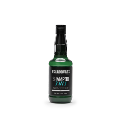 Beardburys Šampūnas, dušo gelis, kondicionierius viename 330ml