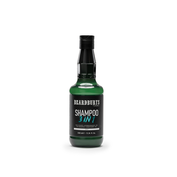 Beardburys Šampūnas, dušo gelis, kondicionierius viename 330ml Beardburys Šampūnas, dušo gelis, kondicionierius viename 330ml