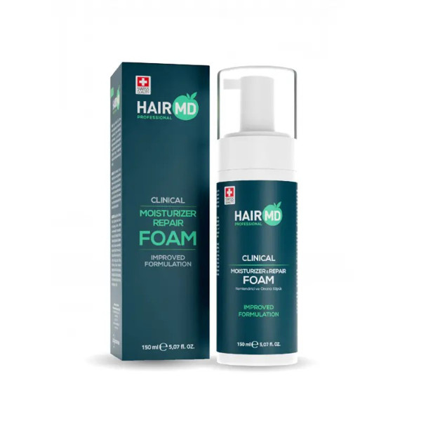 HAIRMD Clinical Repair Foam galvos odos priežiūros putos 150 ml HAIRMD Clinical Repair Foam galvos odos priežiūros putos