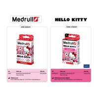MEDRULL HELLO KITTY, vaikiški pleistrai, 10 vienetų paveikslėlis
