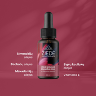 ŽIEDĖ, veido serumas brandžiai odai su šlamučių aliejumi, 30 ml paveikslėlis