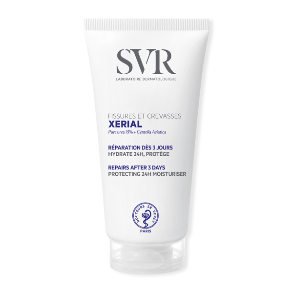 SVR XERIAL FISSURES & CREVASSES, minkštinamasis kremas su 15% šlapalu suskilinėjusių pėdų atstatymui, 50 ml paveikslėlis