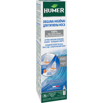 HUMER, jūros vanduo suaugusiems, purškalas, 150 ml  paveikslėlis