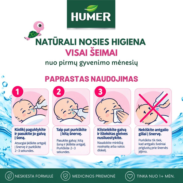 HUMER INFANT, purškalas, 150 ml paveikslėlis HUMER INFANT, purškalas, 150 ml paveikslėlis