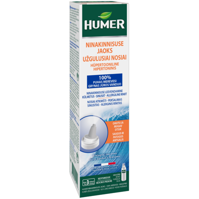 HUMER, užsikimšusiai nosiai kūdikiams ir vaikams nuo 3 mėn., 50 ml paveikslėlis