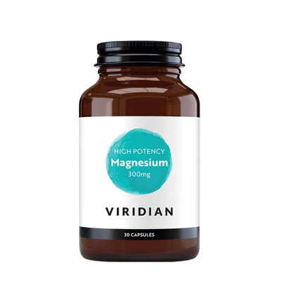 VIRIDIAN HIGH POTENCY MAGNESIUM, 300 mg., 30 kapsulių paveikslėlis