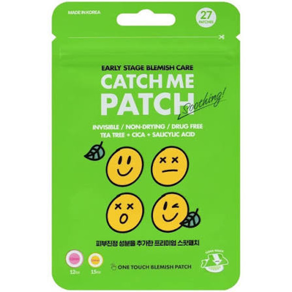 Catch Me Patch Hidrokoloidiniai pleistrai nuo spuogų Soothing CMP92239, 27 vnt. pleistrų Catch Me Patch Hidrokoloidiniai pleistrai nuo spuogų Soothing CMP92239, 27 vnt. pleistrų