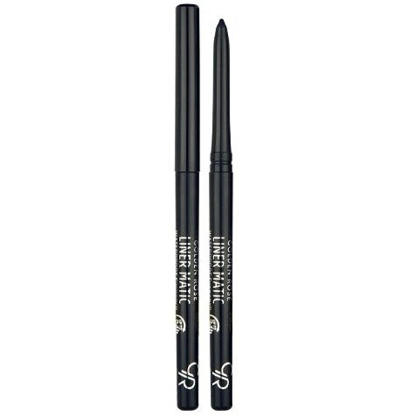 Golden Rose Liner Matic vandeniui atsparus akių pieštukas 0.35g, Nr. 201 Black Golden Rose Liner Matic vandeniui atsparus akių pieštukas 0.35g, Nr. 201 Black
