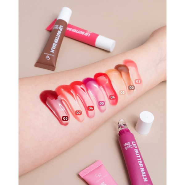 Golden Rose Lip Butter Balm lūpų balzamas 13.5ml, Nr. 01 Bubble Gum Golden Rose Lip Butter Balm lūpų balzamas 13.5ml, Nr. 01 Bubble Gum