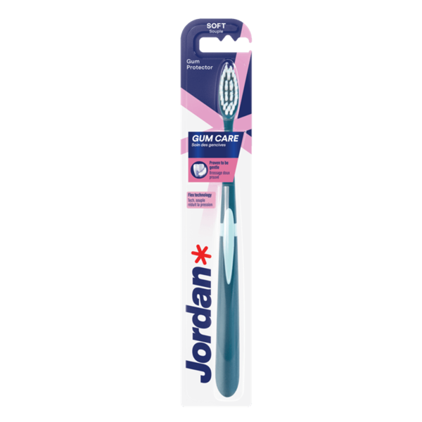 JORDAN CLINIC GUM PROTECTOR SOFT, dantų šepetėlis, minkštas, su dėklu paveikslėlis JORDAN CLINIC GUM PROTECTOR SOFT, dantų šepetėlis, minkštas, su dėklu paveikslėlis