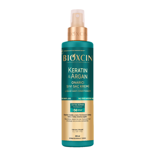 BIOXCIN KERATIN & ARGAN, atstatomasis, purškiamas plaukų kondicionierius,150 ml. paveikslėlis BIOXCIN KERATIN & ARGAN, atstatomasis, purškiamas plaukų kondicionierius,150 ml. paveikslėlis
