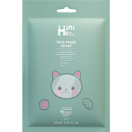 MiniMi Kids Beauty Olive vaikiška lakštinė veido kaukė, 25 g.