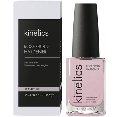 Kinetics Rožinio aukso stipriklis nagams, 15ml KGC02