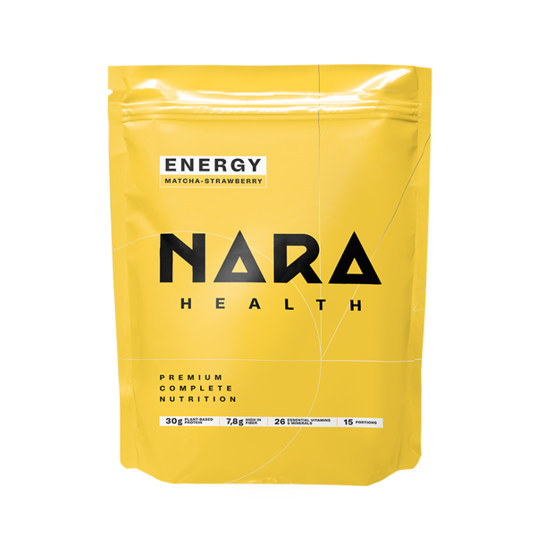 NARA Health Matcha, braškių skonio maisto papildas su kofeinu ir saldikliu, milteliai, 1500 g paveikslėlis NARA Health Matcha, braškių skonio maisto papildas su kofeinu ir saldikliu, milteliai, 1500 g paveikslėlis