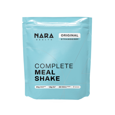 NARA Health Original, braškių skonio maisto papildas su saldikliu, milteliai, 700 g paveikslėlis