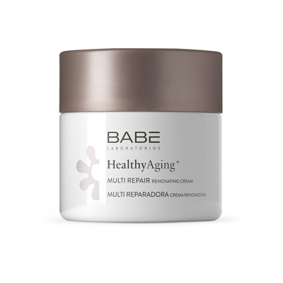 BABÉ HEALTHY AGING+, daugiafunkcis atkuriamasis, stangrinamasis, naktinis kremas, 50 ml paveikslėlis