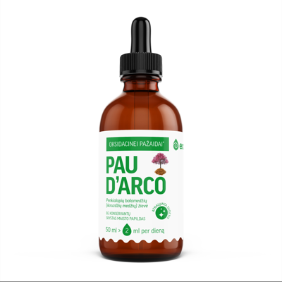 ECOSH PAU D'ARCO, ekstraktas, 50 ml paveikslėlis