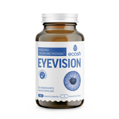 ECOSH maisto papildas EYEVISION, 60 kaps.