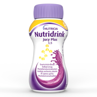 NUTRIDRINK JUCY PLUS, juodųjų serbentų skonio, 200ml, 4 vnt. paveikslėlis NUTRIDRINK JUCY PLUS, juodųjų serbentų skonio, 200ml, 4 vnt. paveikslėlis