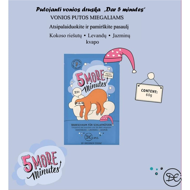 DEins Putojanti vonios druska „Dar 5 minutes“ 60 g DEins Putojanti vonios druska „Dar 5 minutes“ 60 g