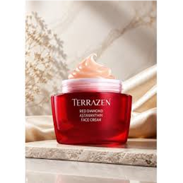 Terrazen Veido kremas Red Diamond Astaxanthin Face Cream TER86862, 50 ml Terrazen Veido kremas Red Diamond Astaxanthin Face Cream TER86862, 50 ml