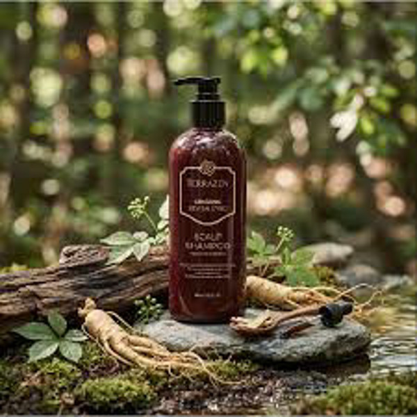 Terrazen Šampūnas plaukams Ginseng Revitalizing Scalp Shampoo TER86867, 500 ml Terrazen Šampūnas plaukams Ginseng Revitalizing Scalp Shampoo TER86867, 500 ml
