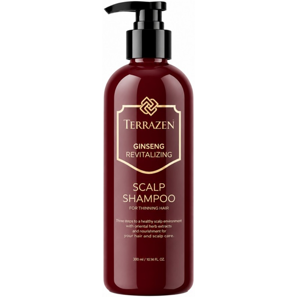 Terrazen Šampūnas plaukams Ginseng Revitalizing Scalp Shampoo TER86867, 500 ml Terrazen Šampūnas plaukams Ginseng Revitalizing Scalp Shampoo TER86867, 500 ml