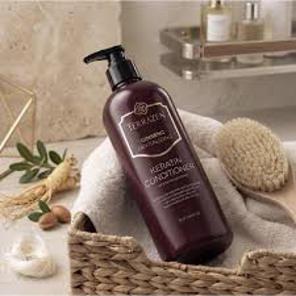 Terrazen Kondicionierius plaukams Ginseng Revitalizing Keratin Conditioner TER86868, 500 ml Terrazen Kondicionierius plaukams Ginseng Revitalizing Keratin Conditioner TER86868, 500 ml