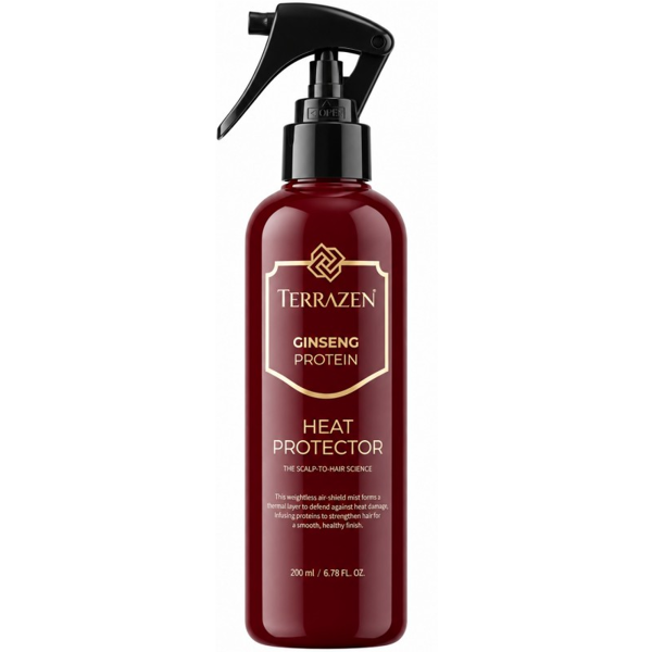 Terrazen Apsauga nuo karščio plaukams Ginseng Protein Heat Protector TER86869, 200 ml Terrazen Apsauga nuo karščio plaukams Ginseng Protein Heat Protector TER86869, 200 ml