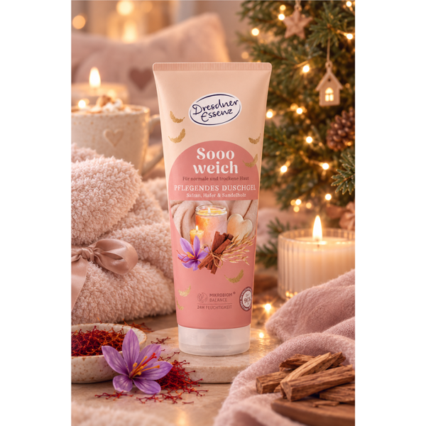 DRESDNER ESSENZ Dušo želė „Švelnumas“ 250 ml DRESDNER ESSENZ Dušo želė „Švelnumas“ 250 ml