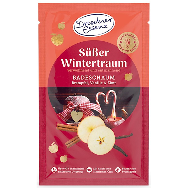 DRESDNER ESSENZ Putojanti vonios druska „Žiemos svajonė“ 60 g DRESDNER ESSENZ Putojanti vonios druska „Žiemos svajonė“ 60 g