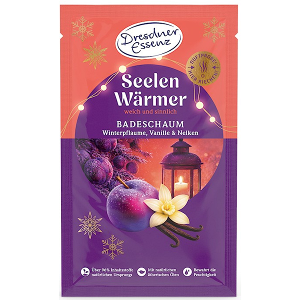 DRESDNER ESSENZ Putojanti vonios druska „Sušildanti“ 60 g DRESDNER ESSENZ Putojanti vonios druska „Sušildanti“ 60 g