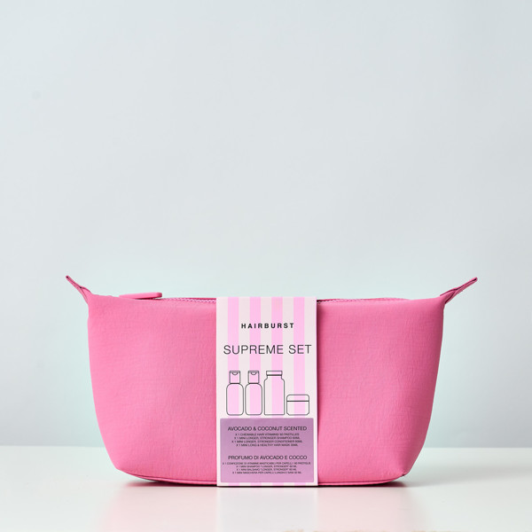 Hairburst šventinis plaukų priežiūros rinkinys - Supreme In Pink